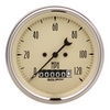 3-3/8" SPEEDOMETER, 0-120 MPH, ANTIQUE BEIGE